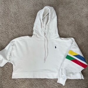 Ralph Lauren Polo Novelty Cropped Hoodie